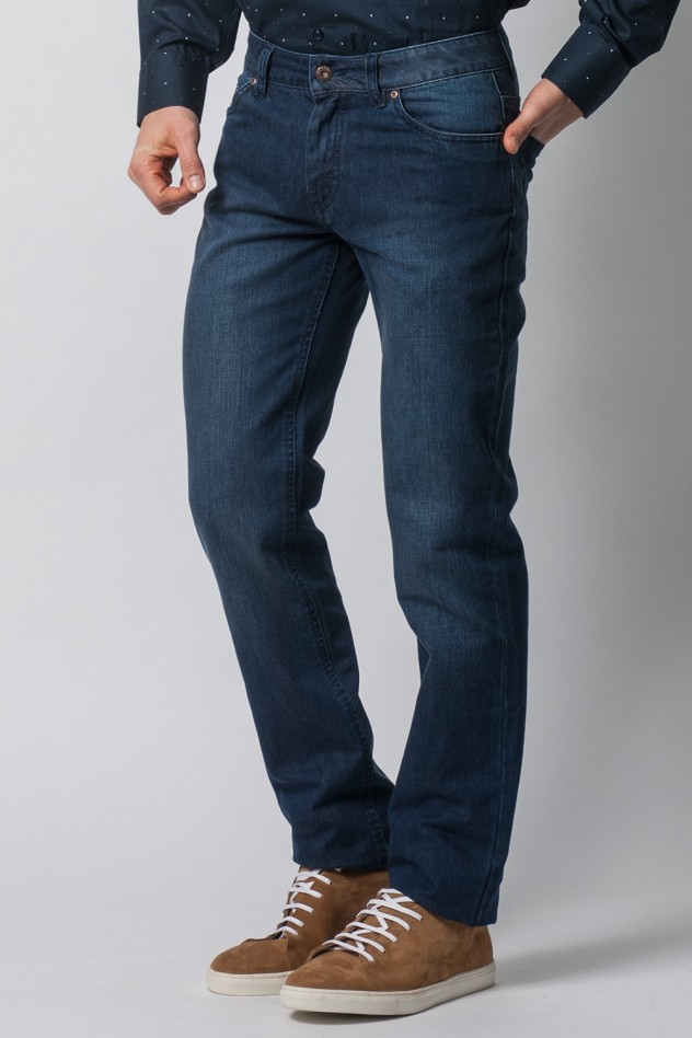 Denim Trousers with 5 Pockets