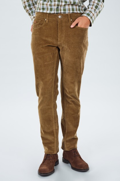 Corduroy Trousers with 5 Pockets