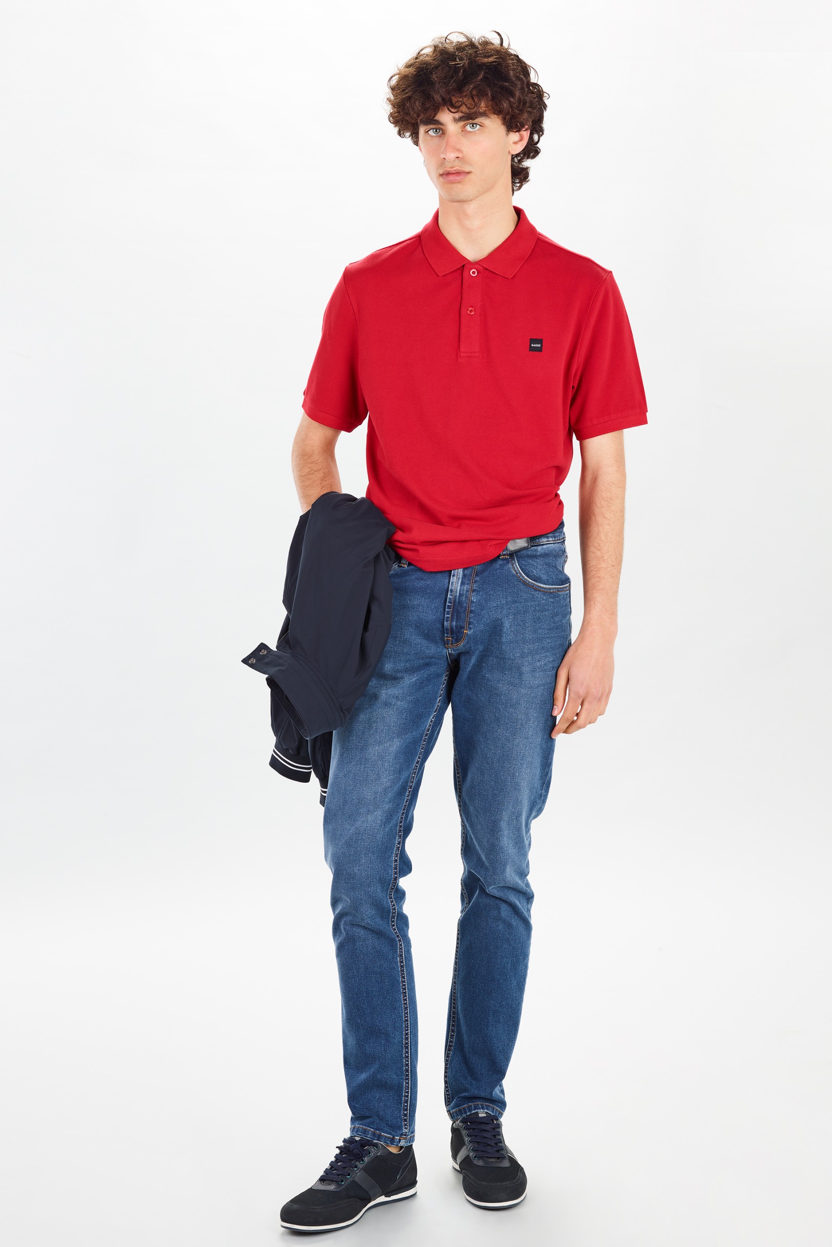 Polo Piqué Media Manga