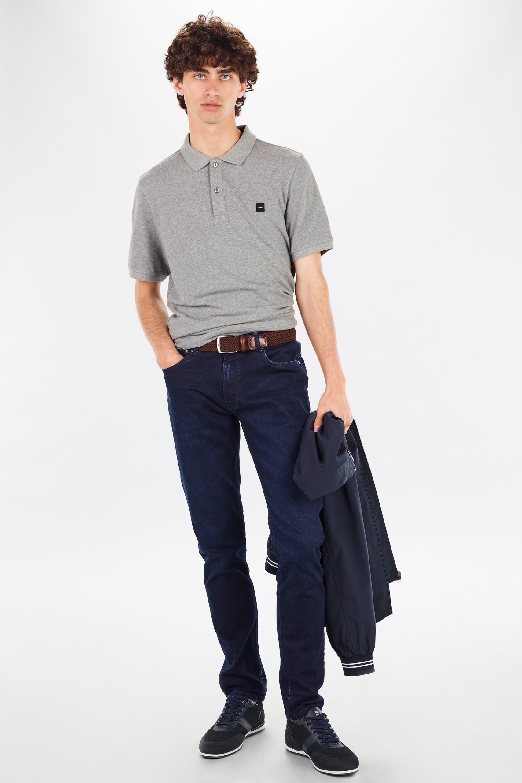 Polo Piqué Media Manga