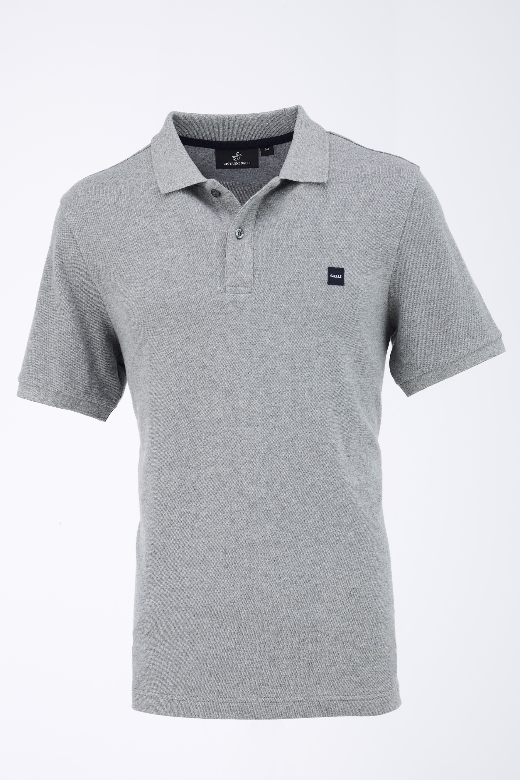 Polo Piqué Media Manga