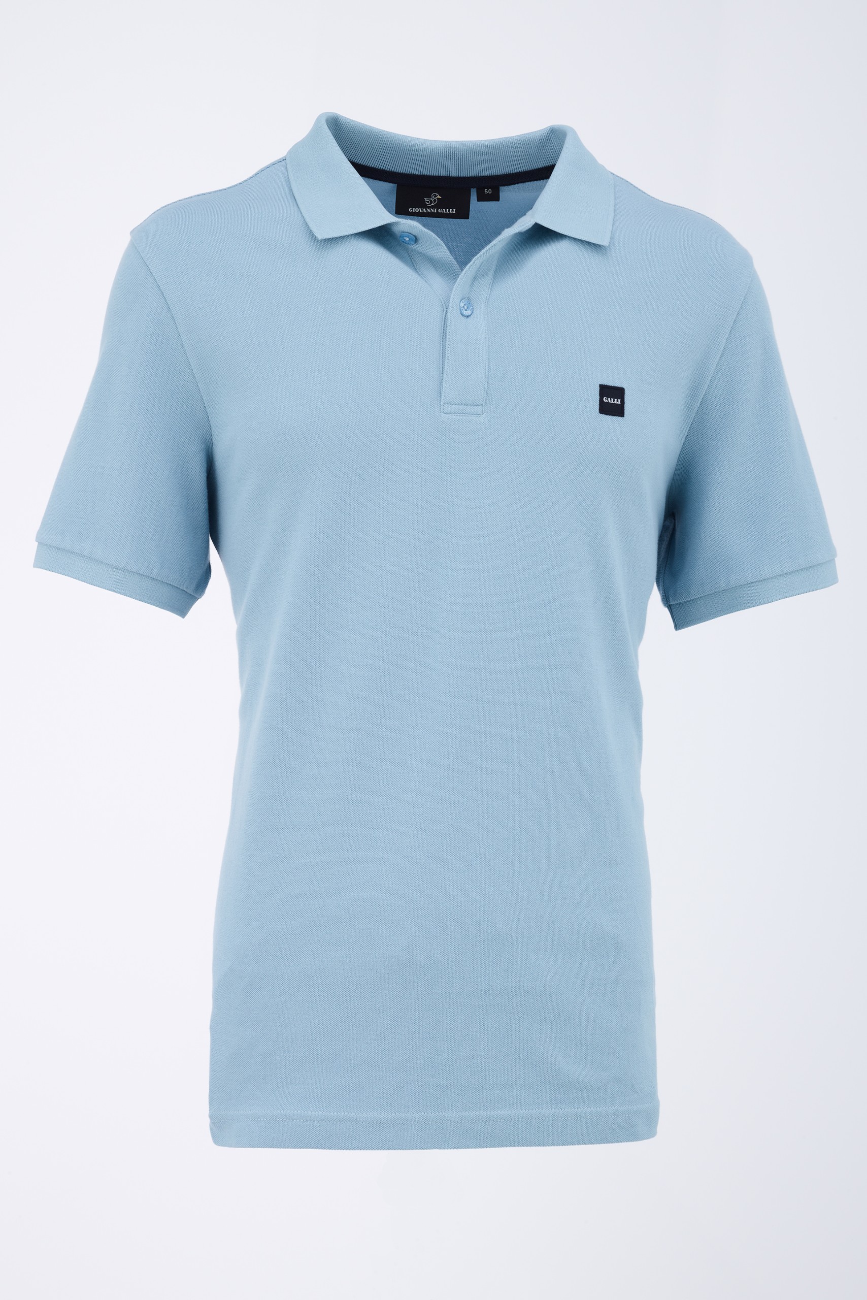 Polo Piqué Media Manga