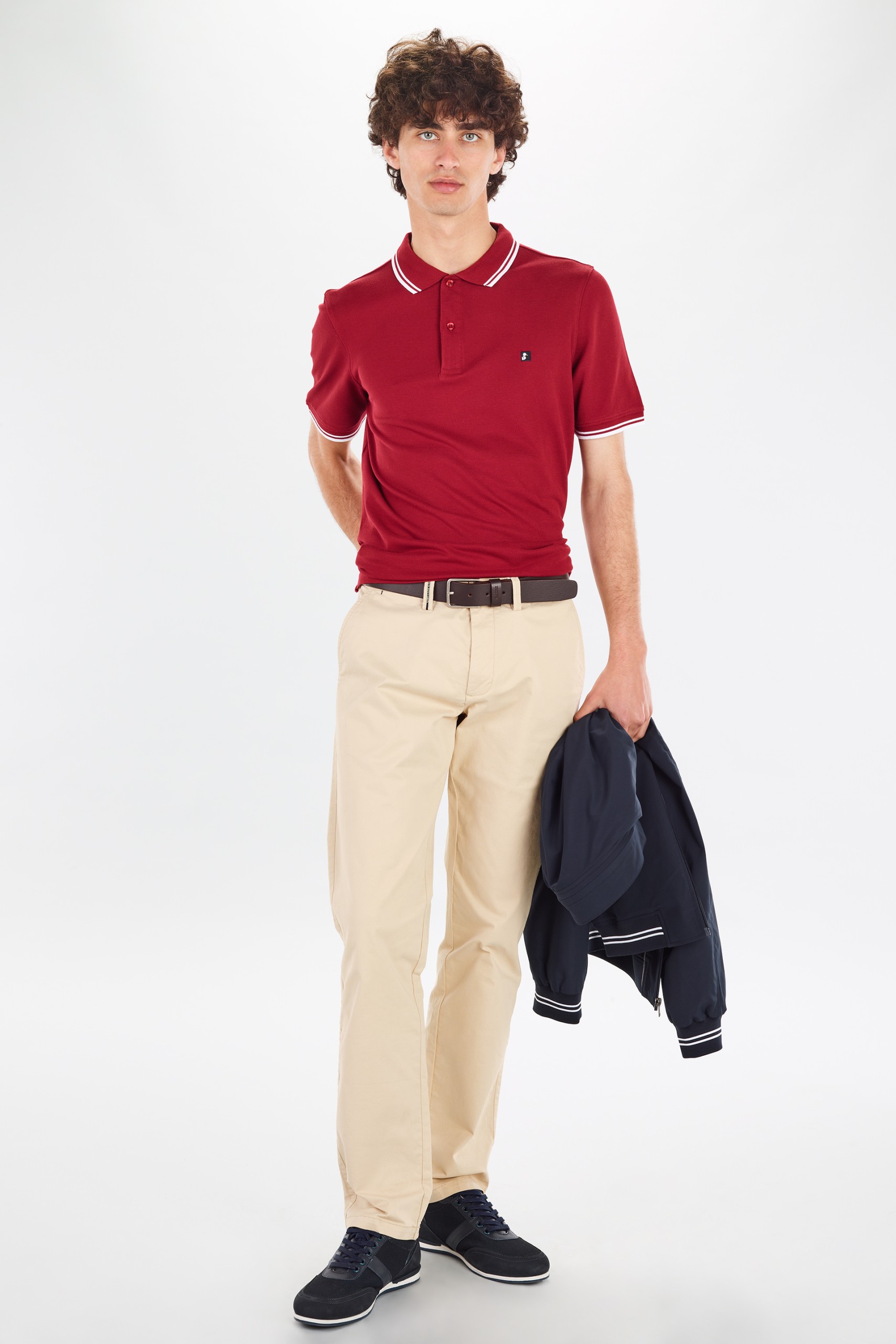 Polo de piqué de manga corta