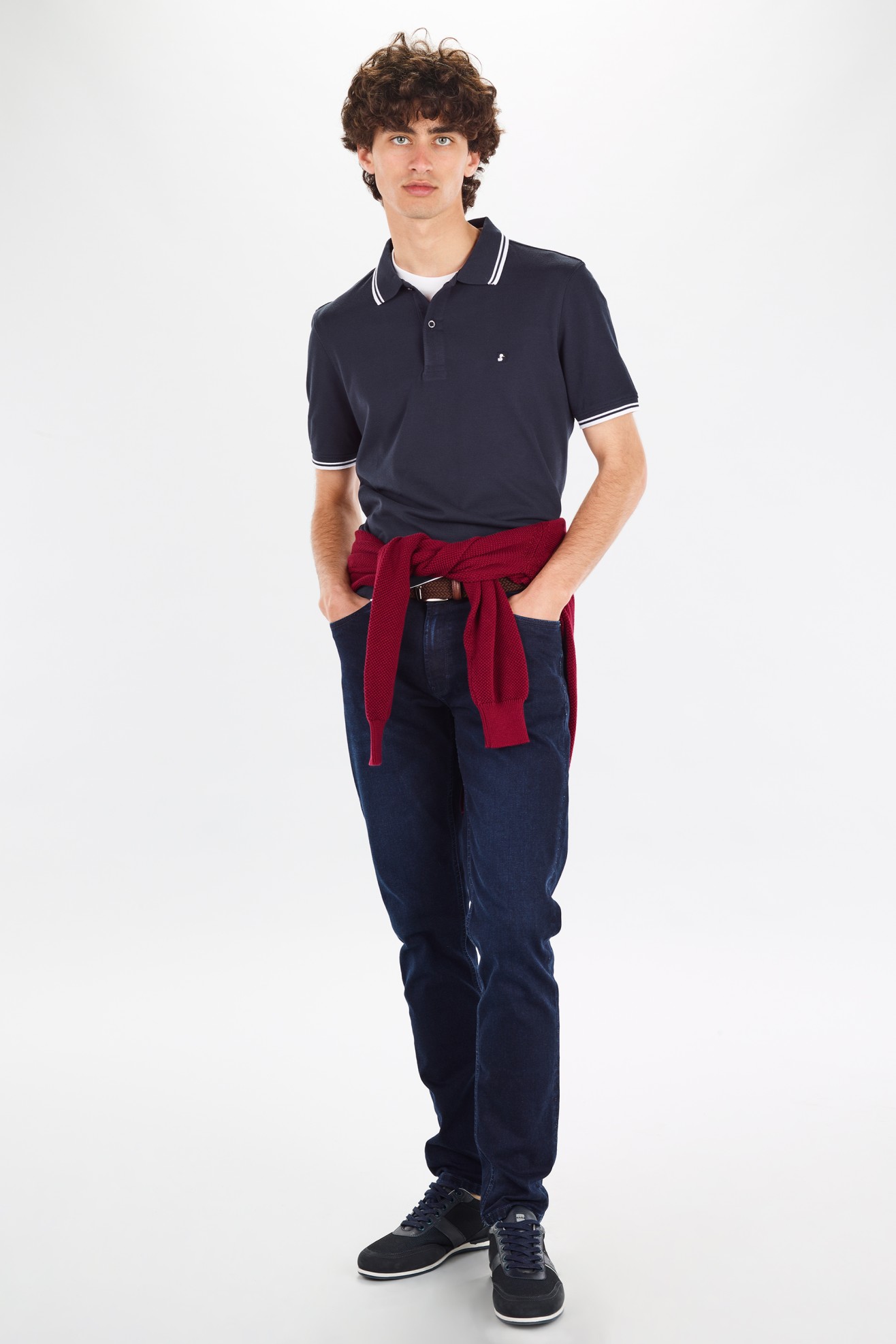 Polo de piqué de manga corta