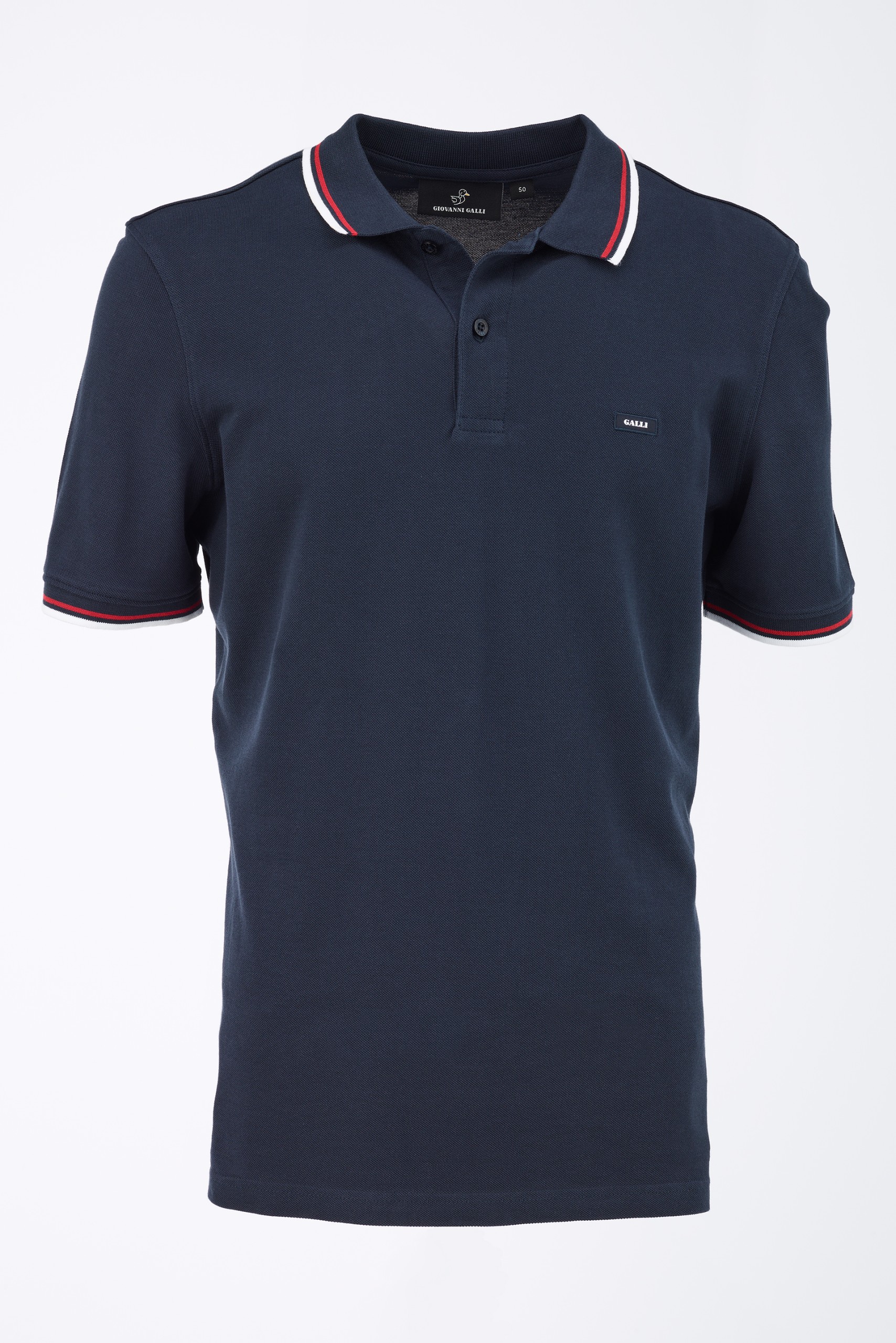 Polo de piqué a rayas