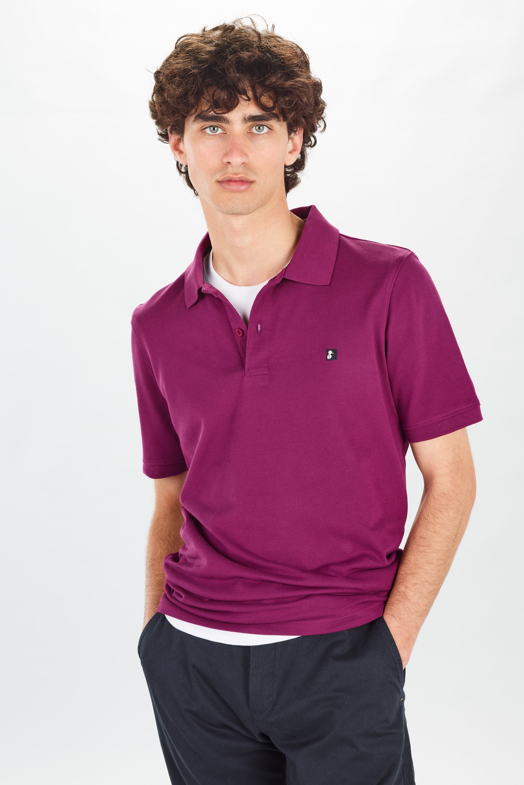 Polo de piqué de manga corta