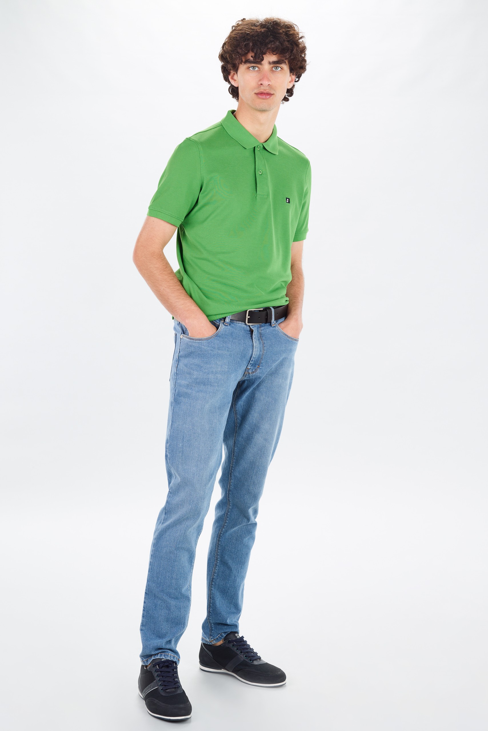 Polo de piqué de manga corta