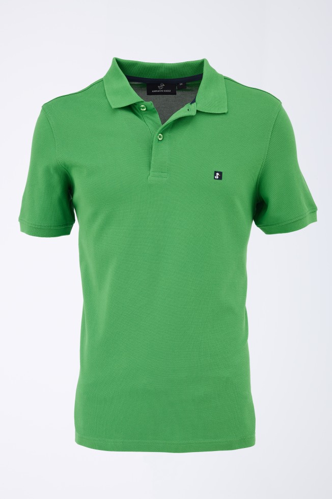 Polo de piqué de manga corta  Polo de piqué de manga corta