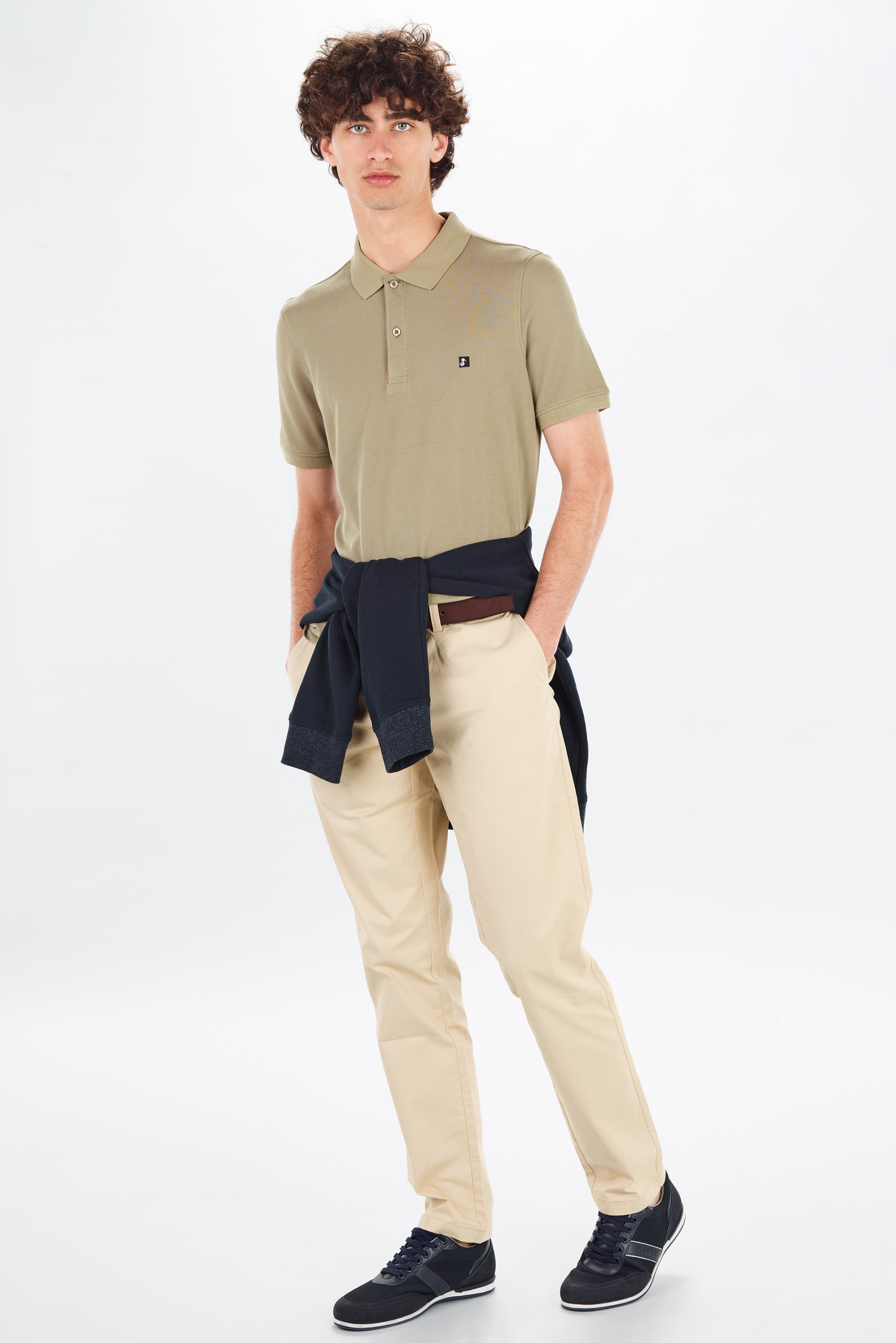 Polo de piqué de manga corta