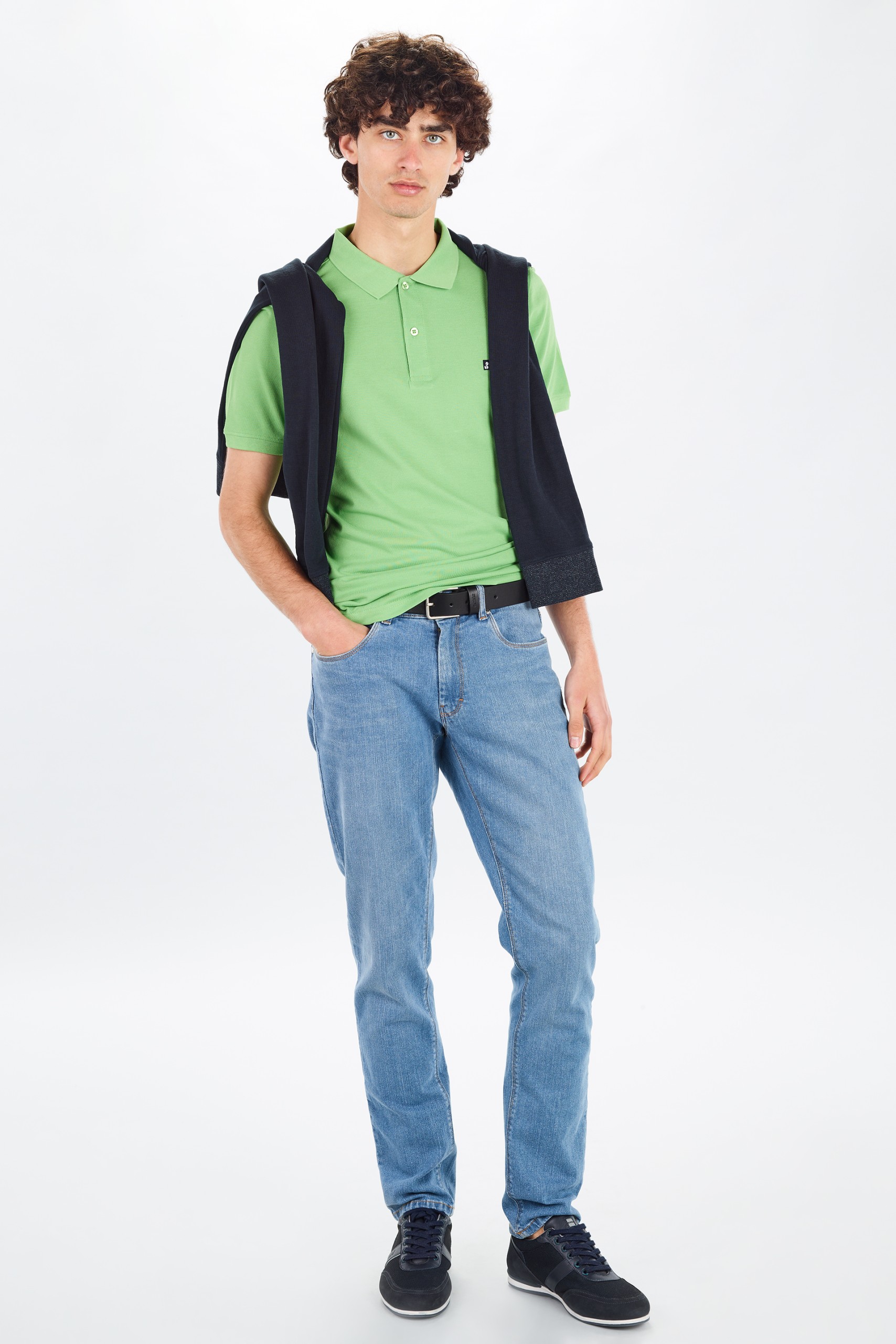 Polo de piqué de manga corta