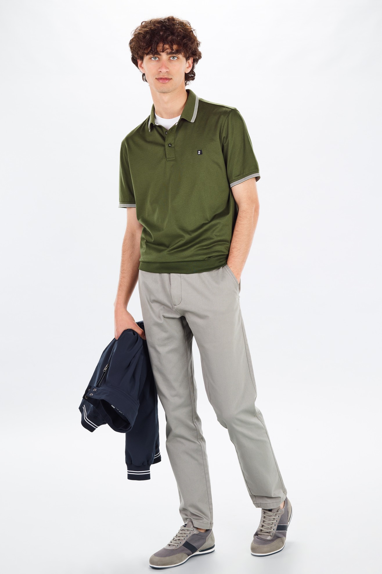 Polo de manga corta