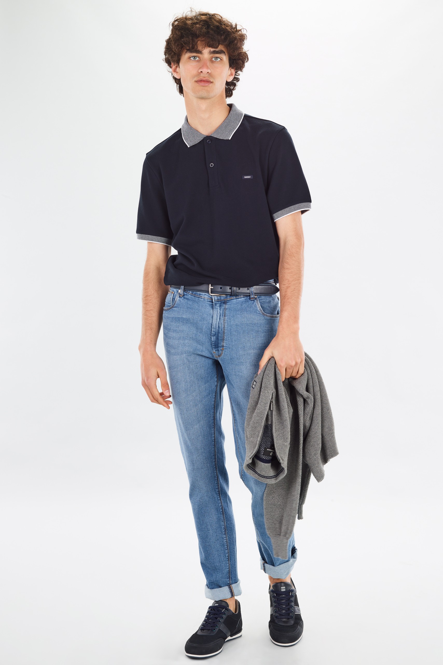 Polo de piqué de manga corta