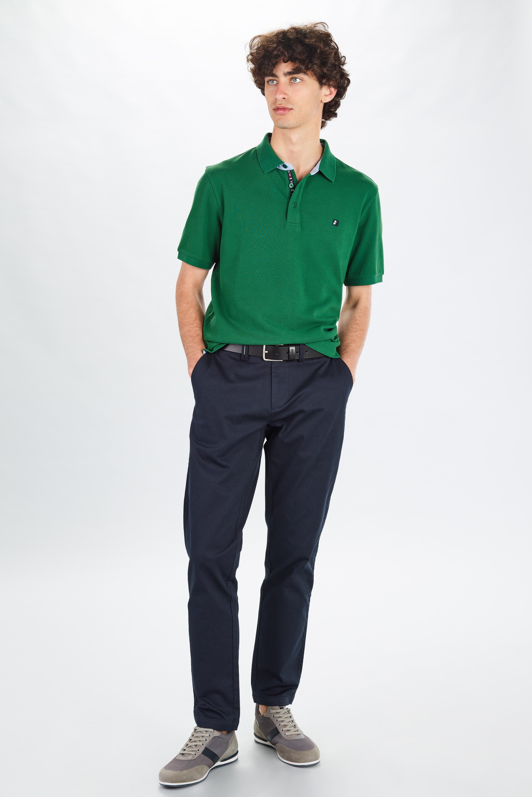 Polo de piqué de manga corta