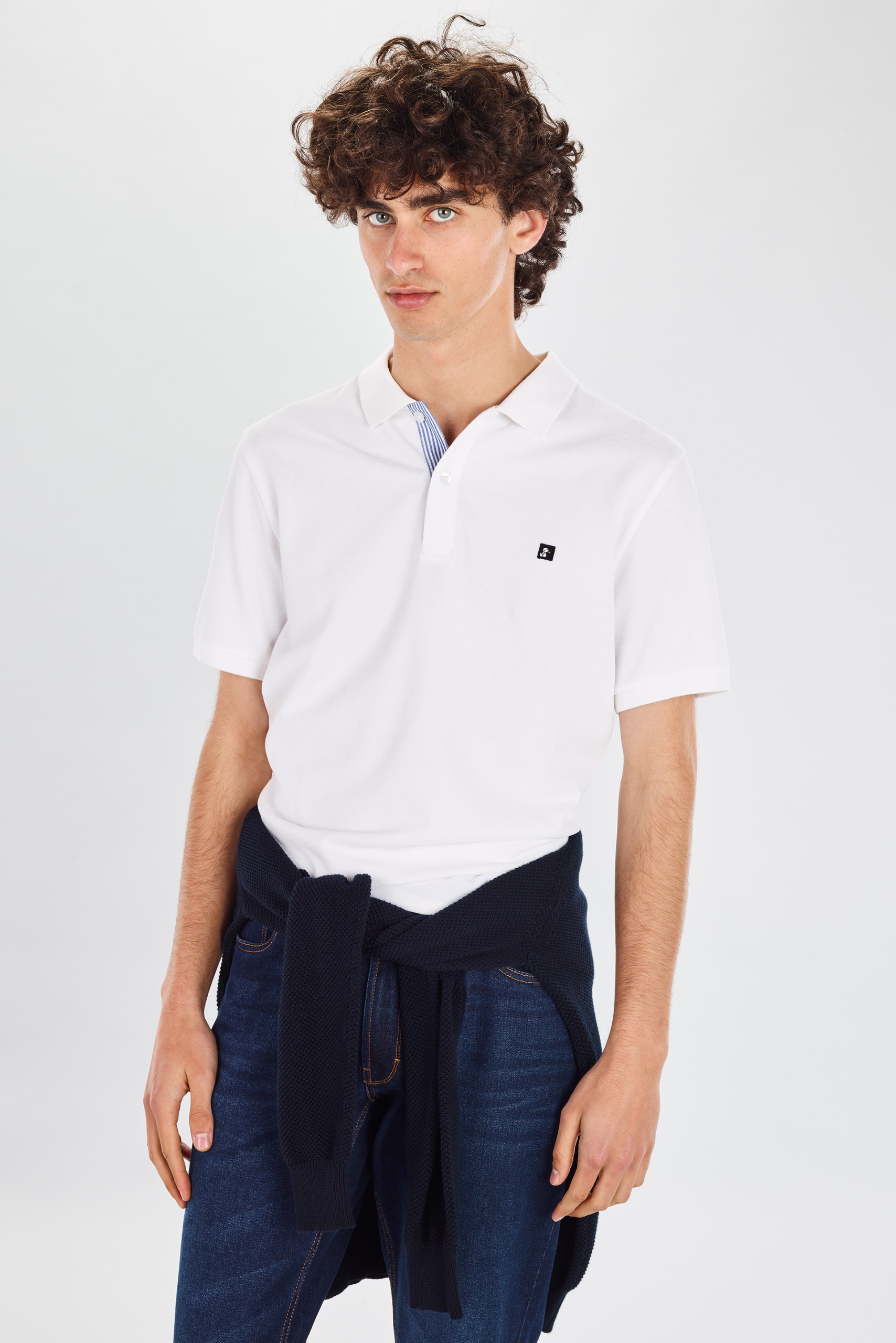 Polo Piqué Media Manga