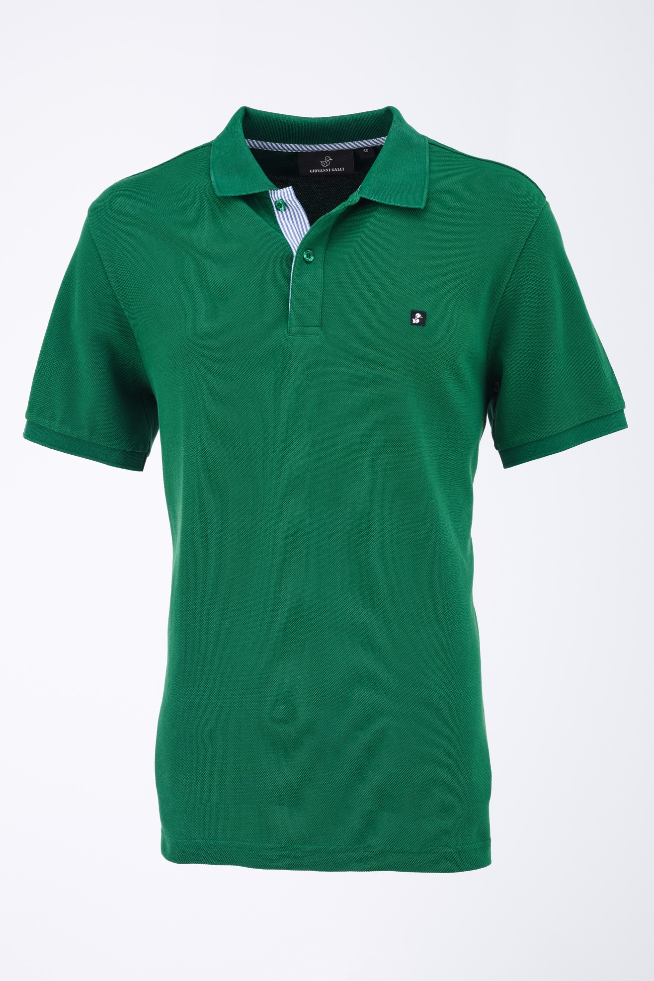 Polo piqu manga curta