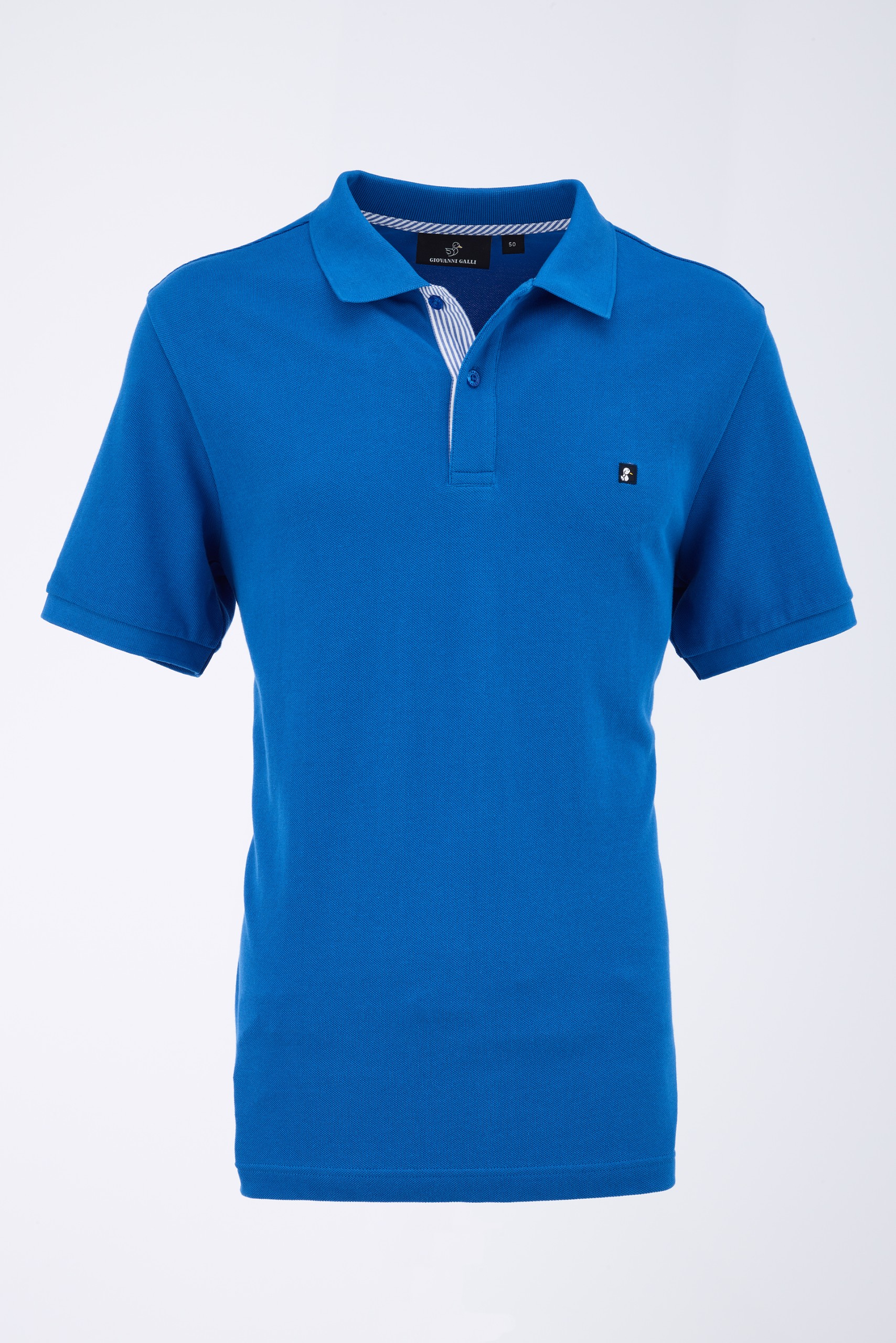 Polo piqué manga curta