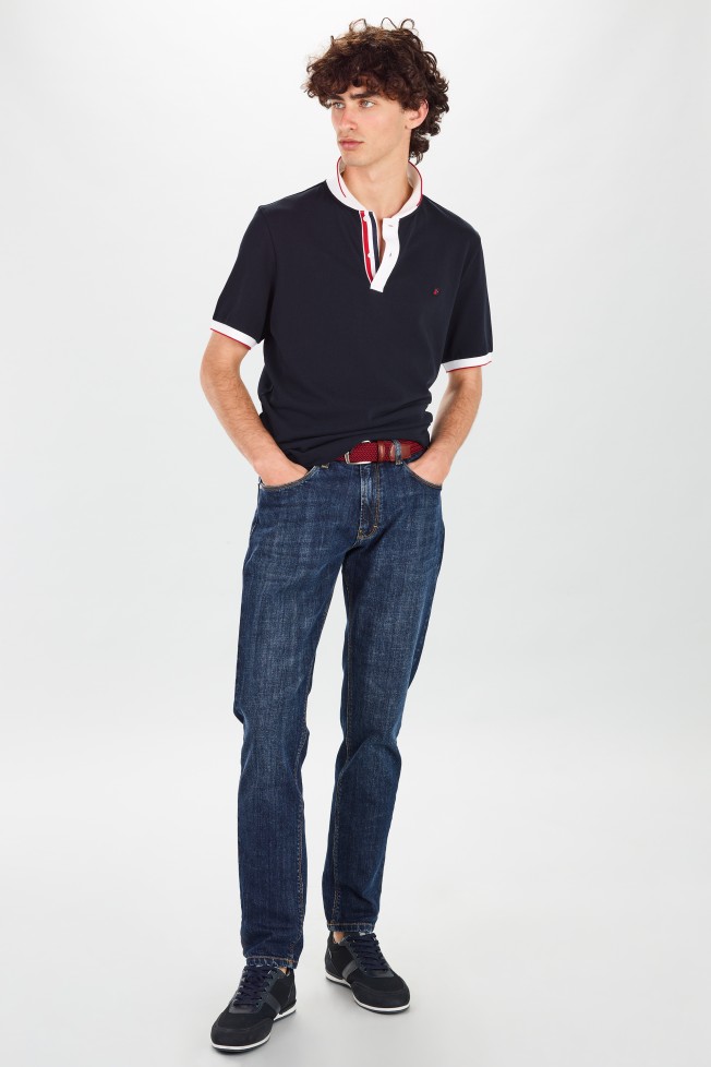 Polo piqué bicolor Polo piqué bicolor
