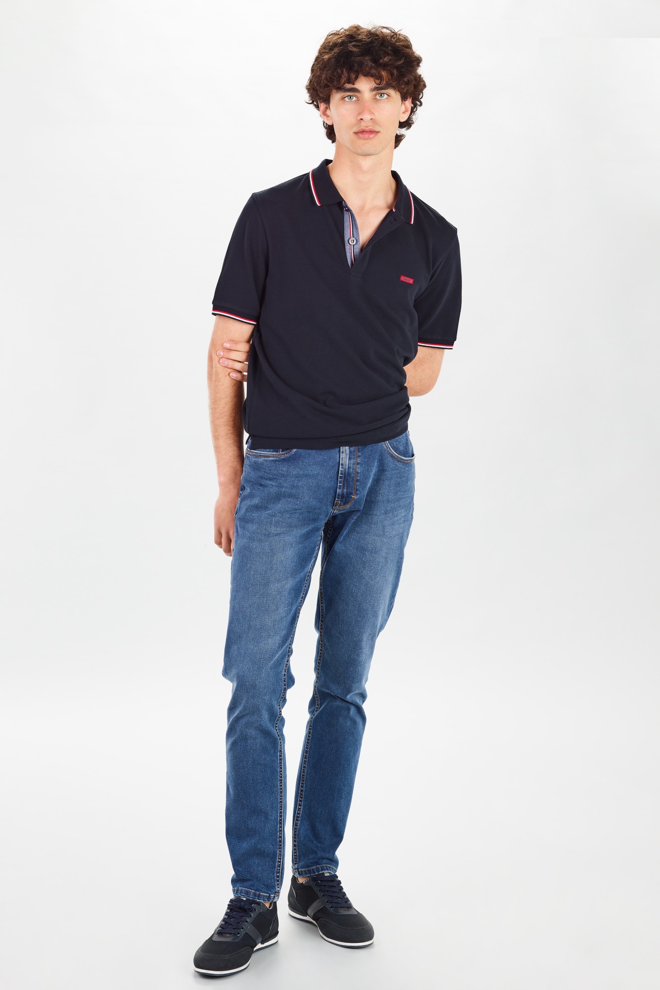 Polo de piqué de manga corta