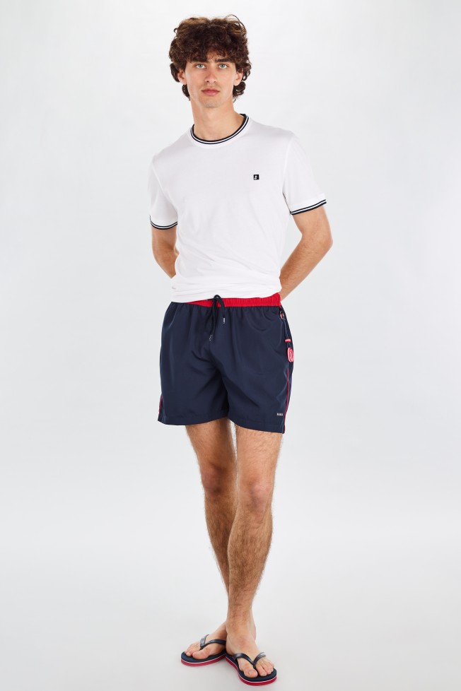 Calção de banho liso Calção de banho liso