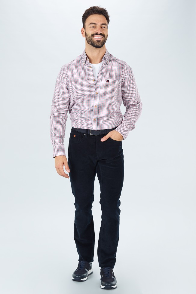 Camisa xadrez regular fit Camisa xadrez regular fit