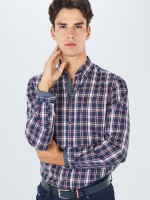 Camisa xadrez regular fit