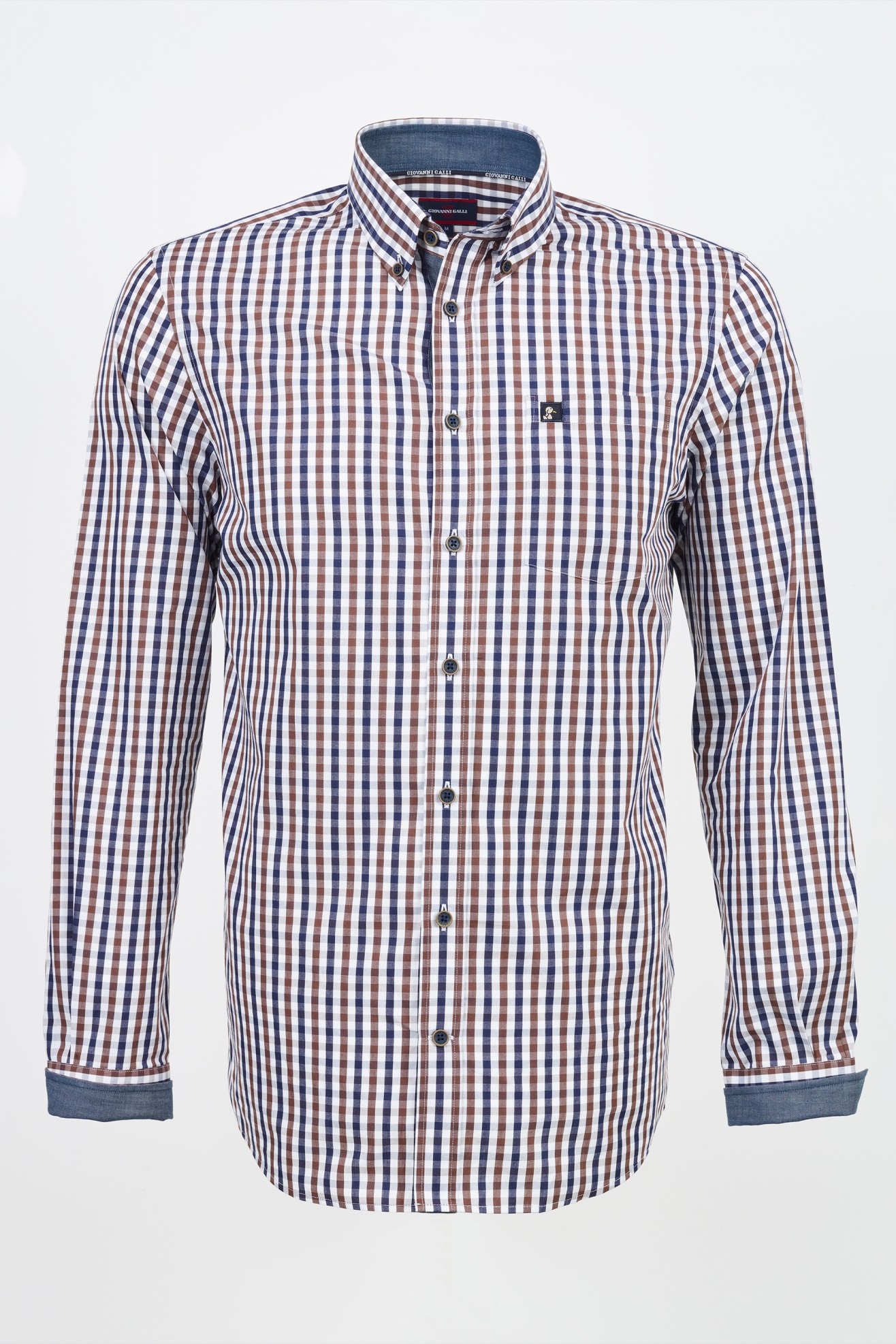 Camisa xadrez regular fit