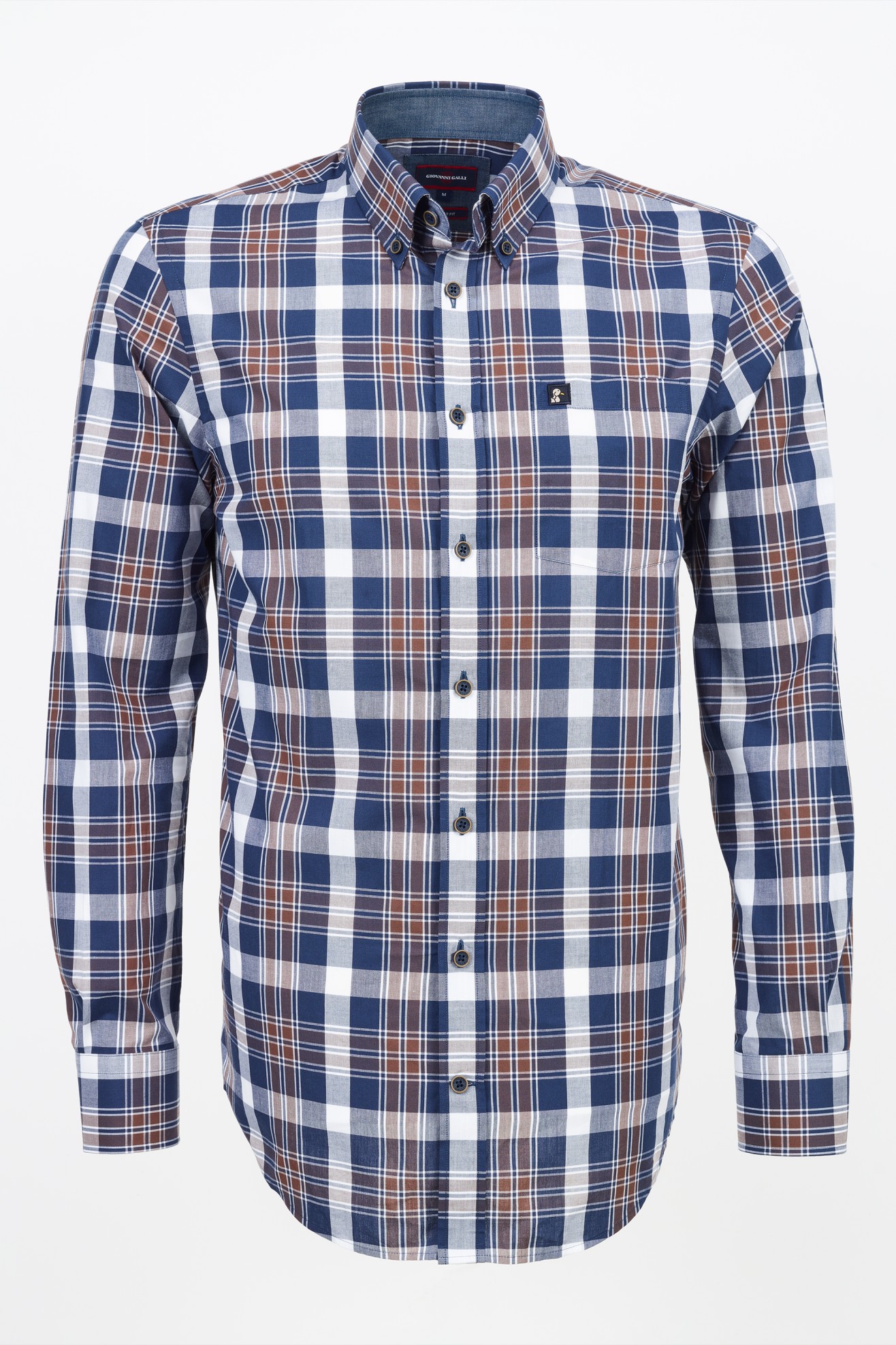 Camisa xadrez regular fit