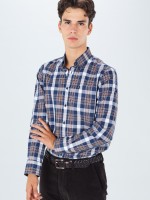 Camisa xadrez regular fit
