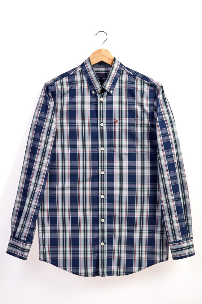 Camisa xadrez regular fit Camisa xadrez regular fit