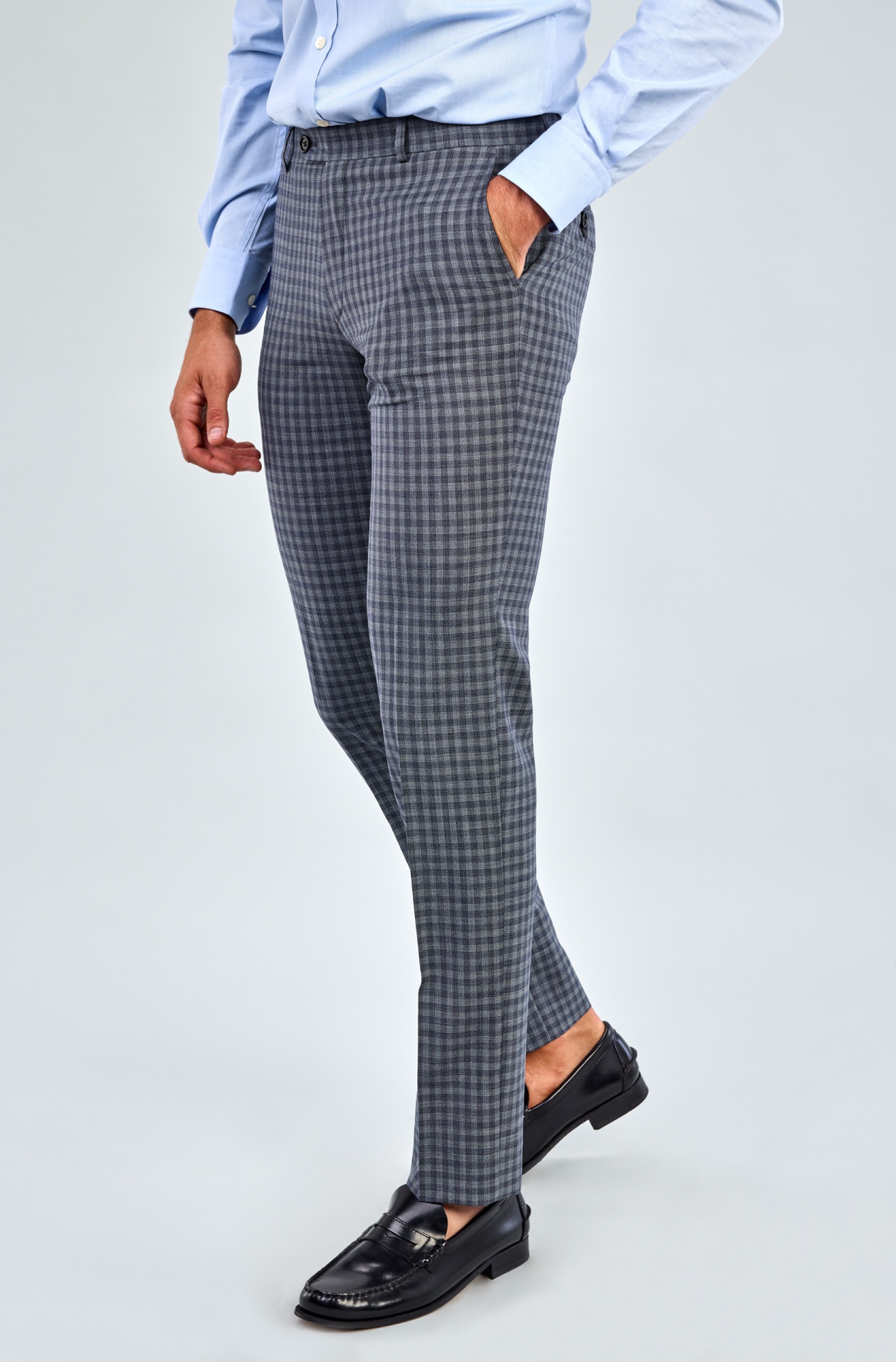 Pantalón slim fit clásico