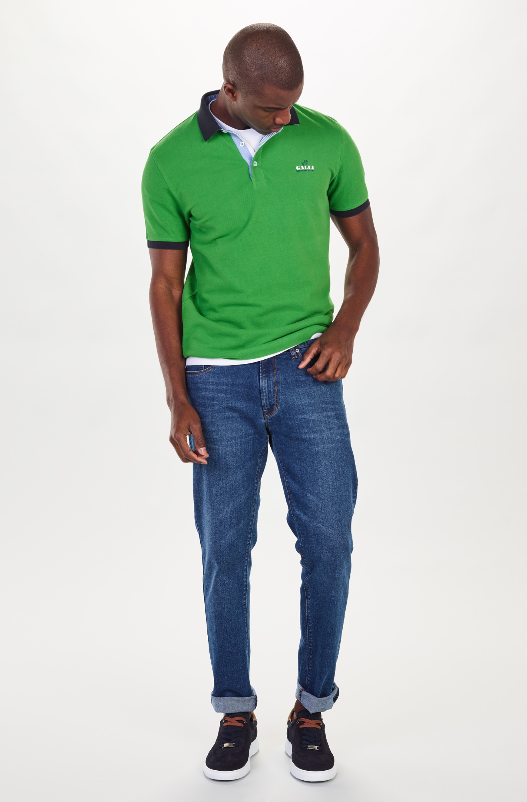 Polo piqué de manga corta