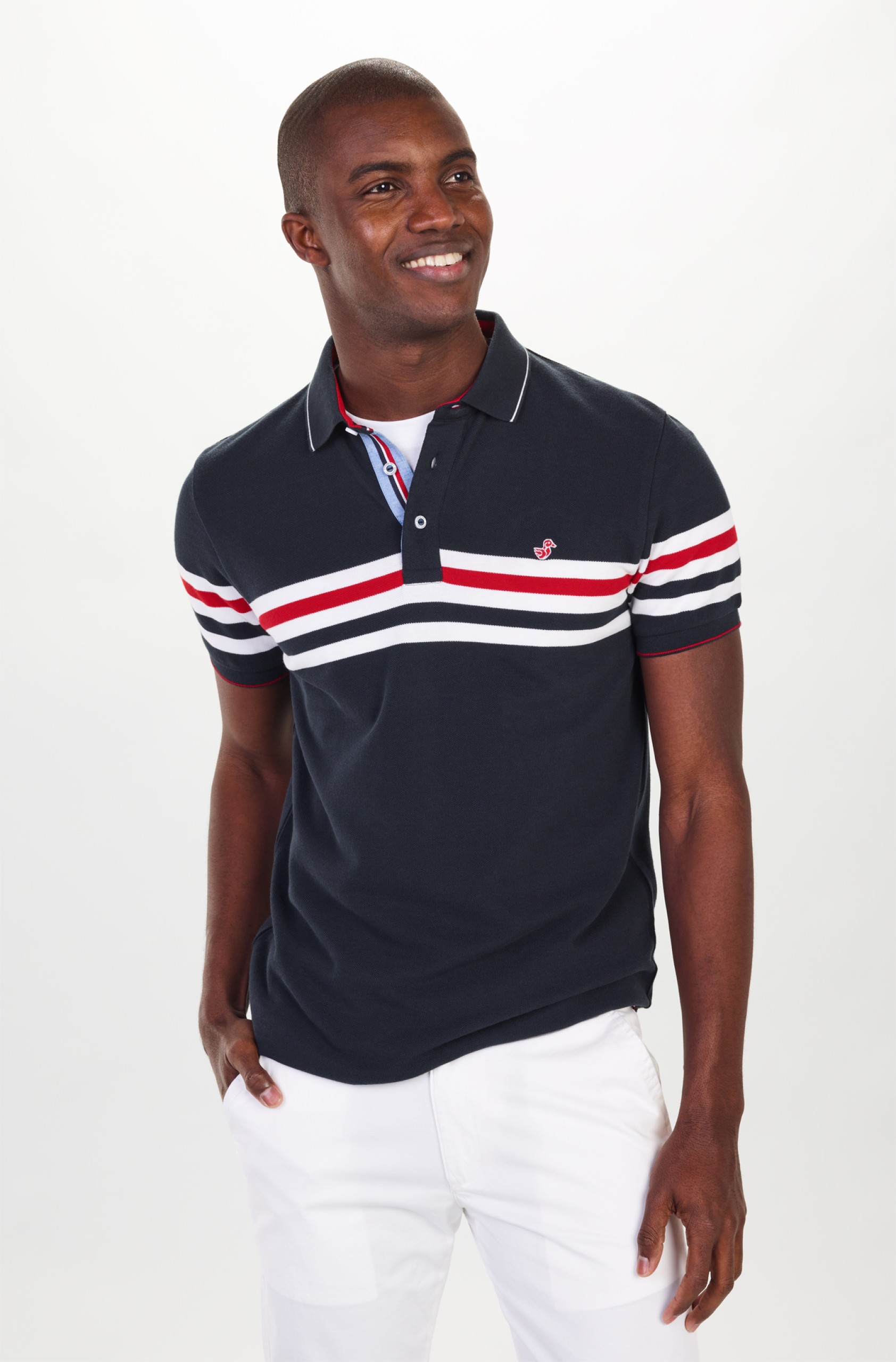 Polo Piqué Media Manga