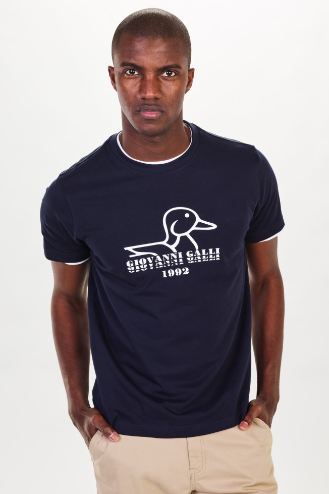 T-shirt manga curta