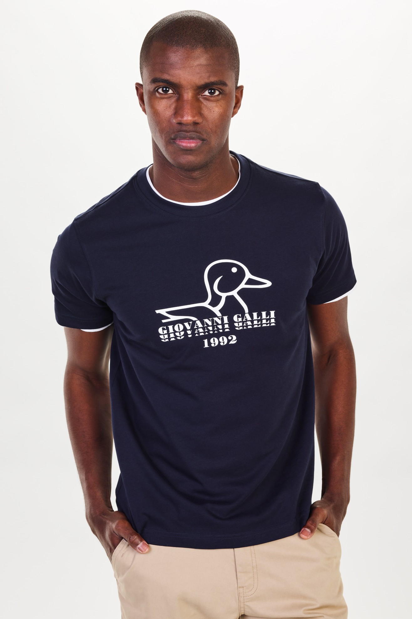 T-shirt manga curta