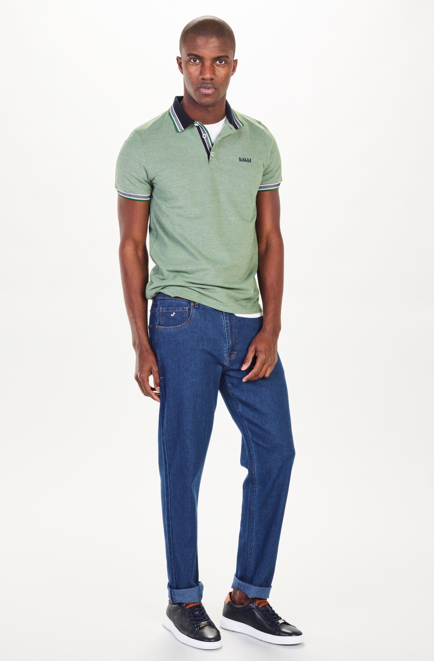 Pantalón vaquero slim fit 5 bolsillos