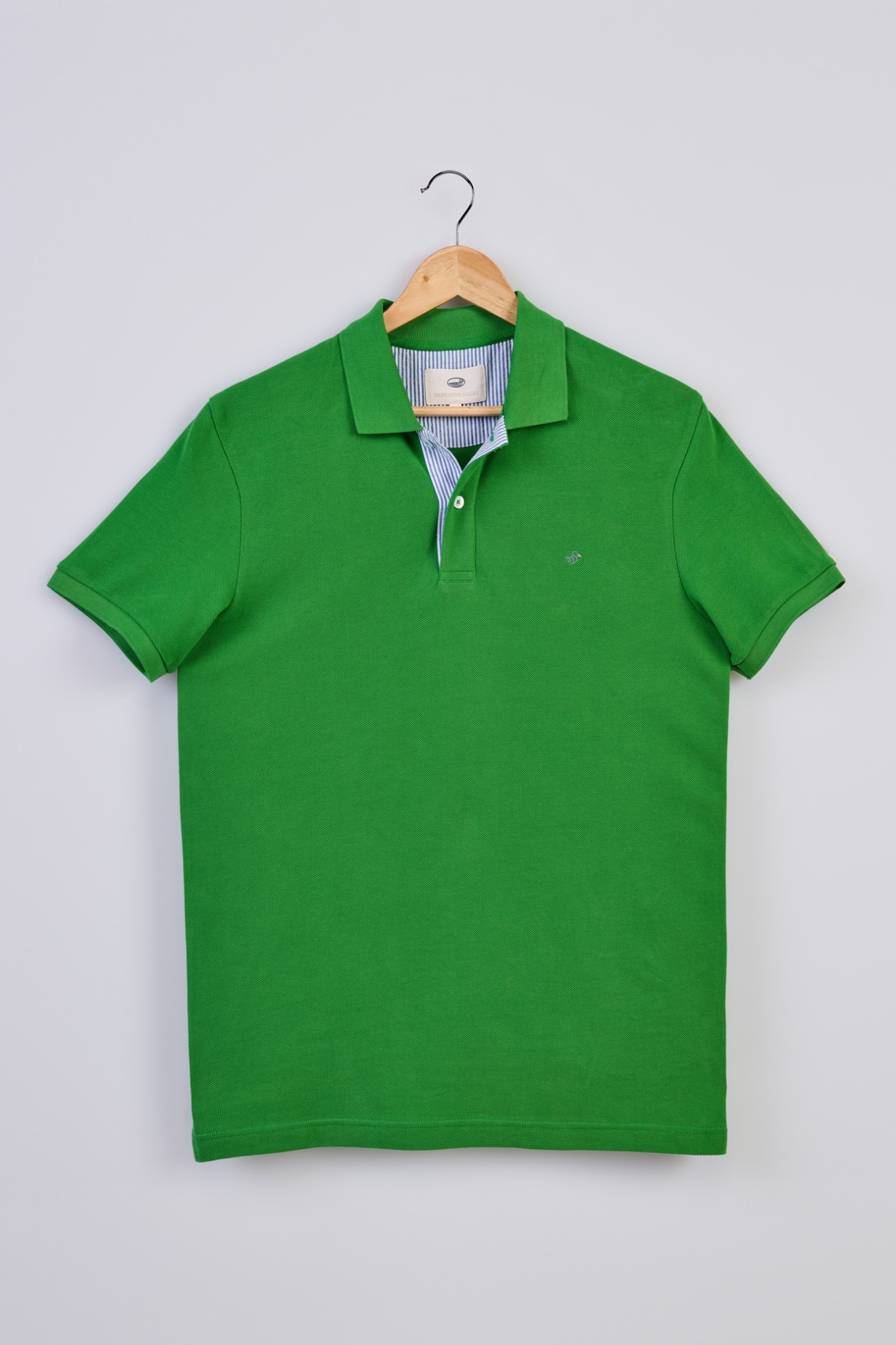 Polo piqu manga curta