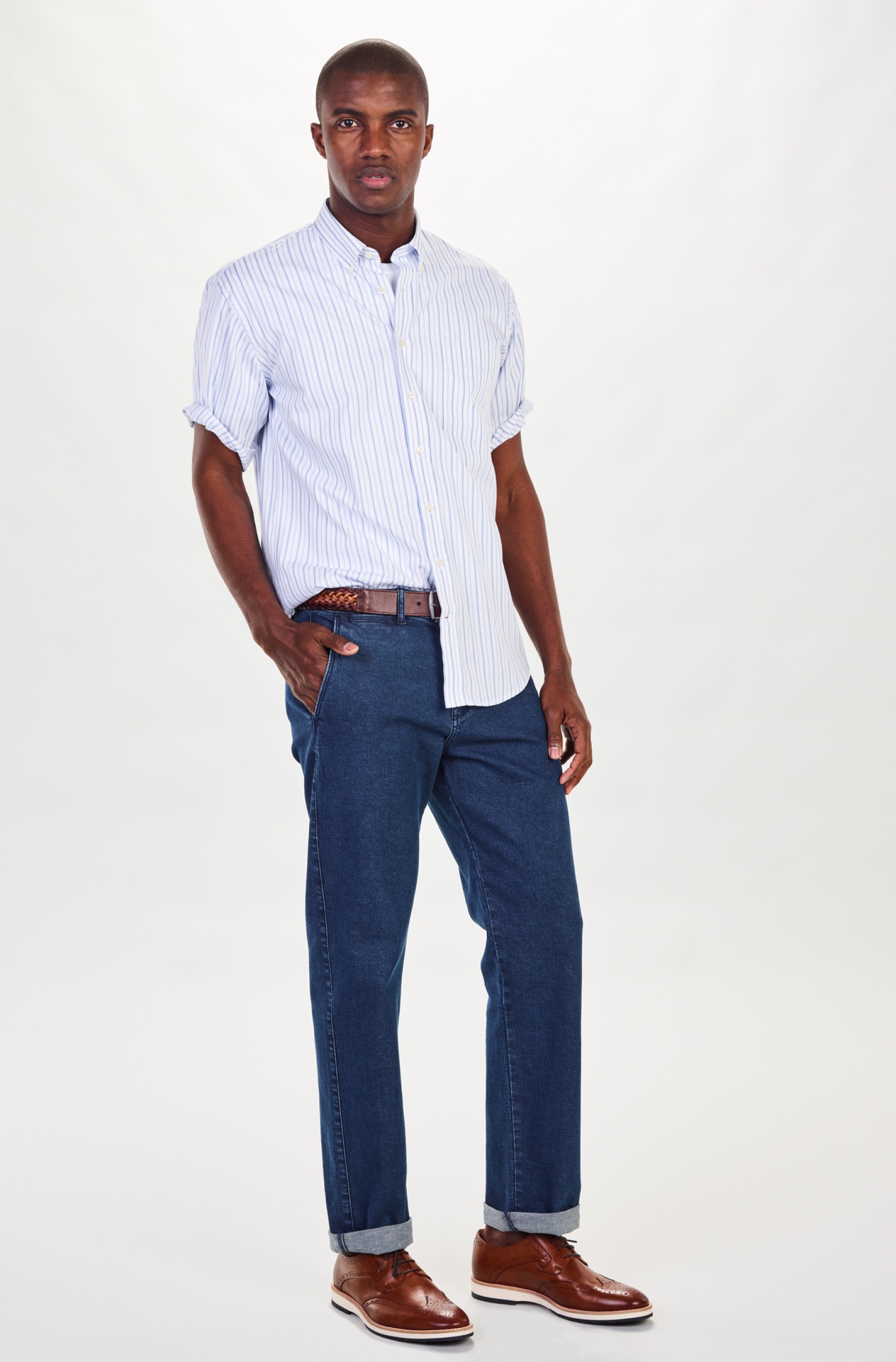 Camisa de rayas regular fit