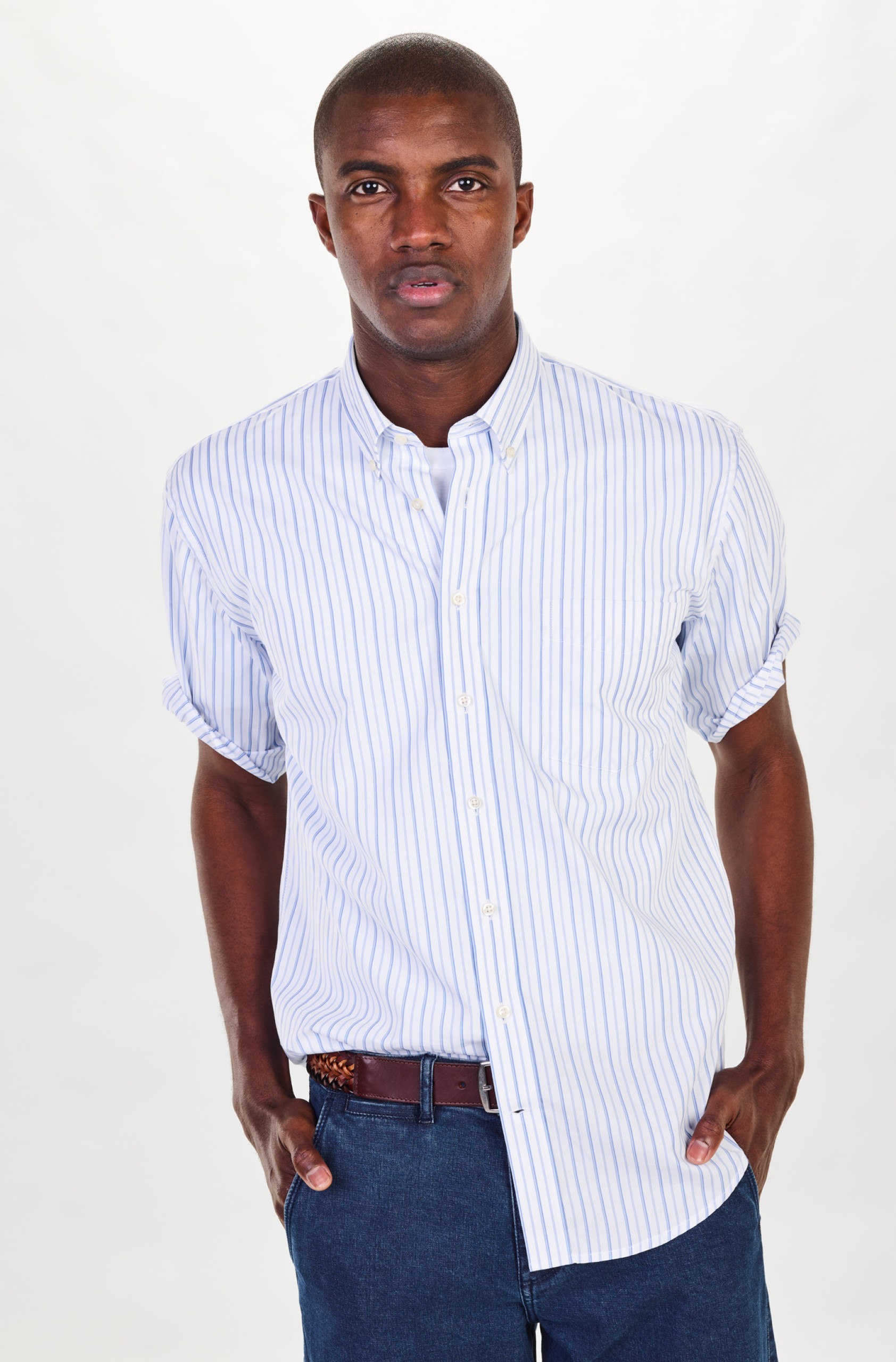 Camisa de rayas regular fit