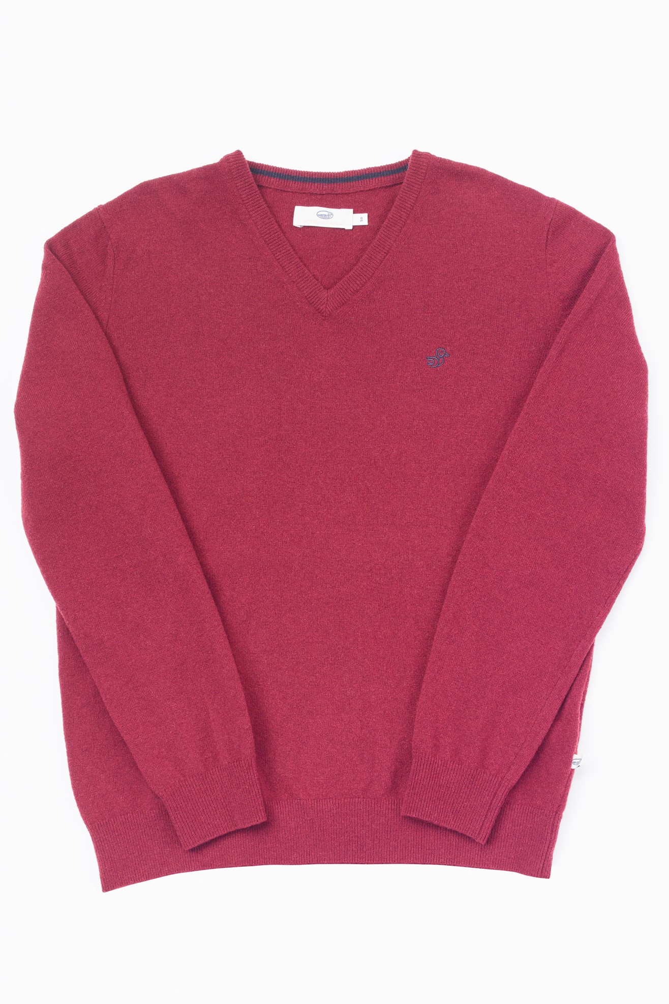 Pullover com decote em V