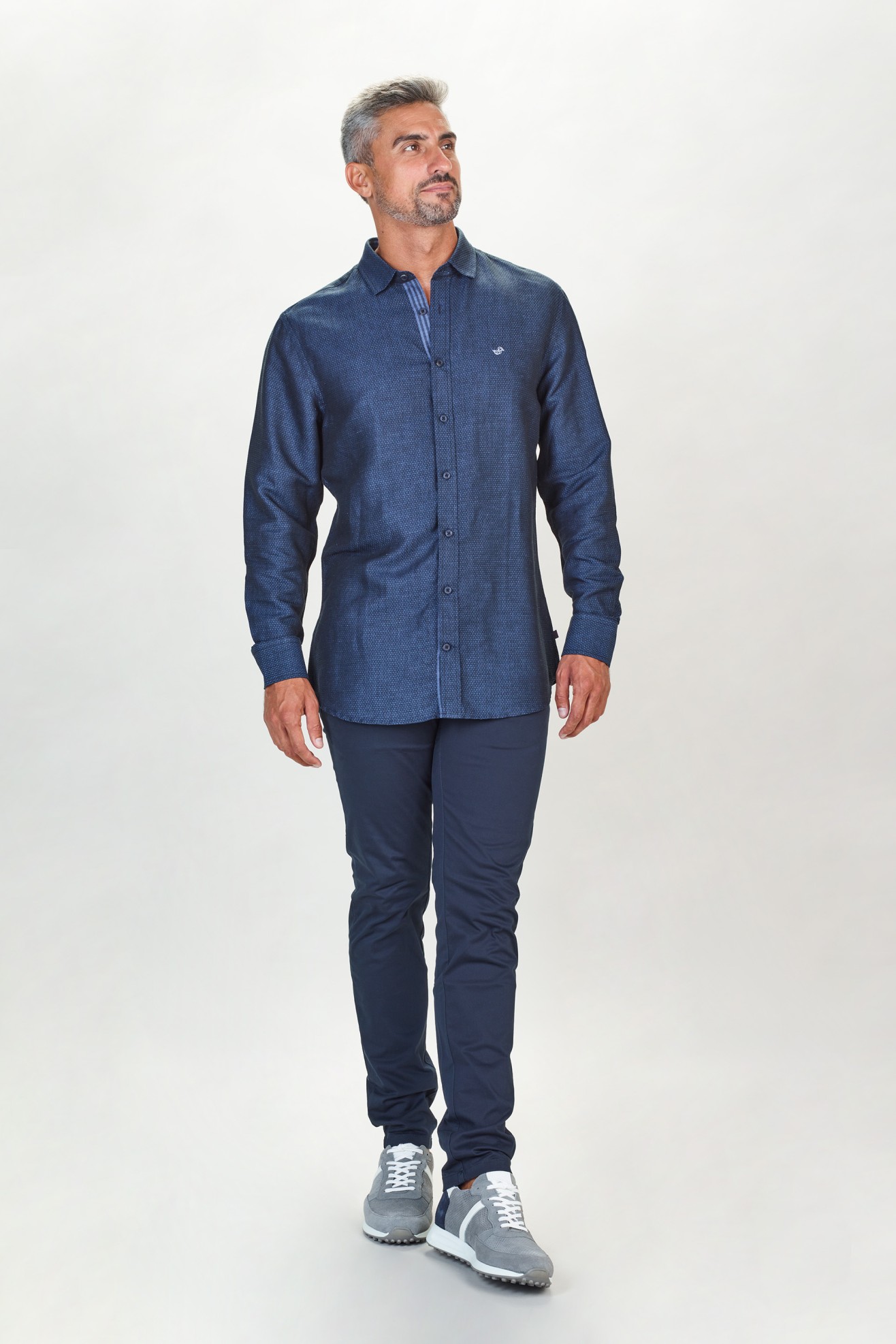 Camisa deportiva slim fit