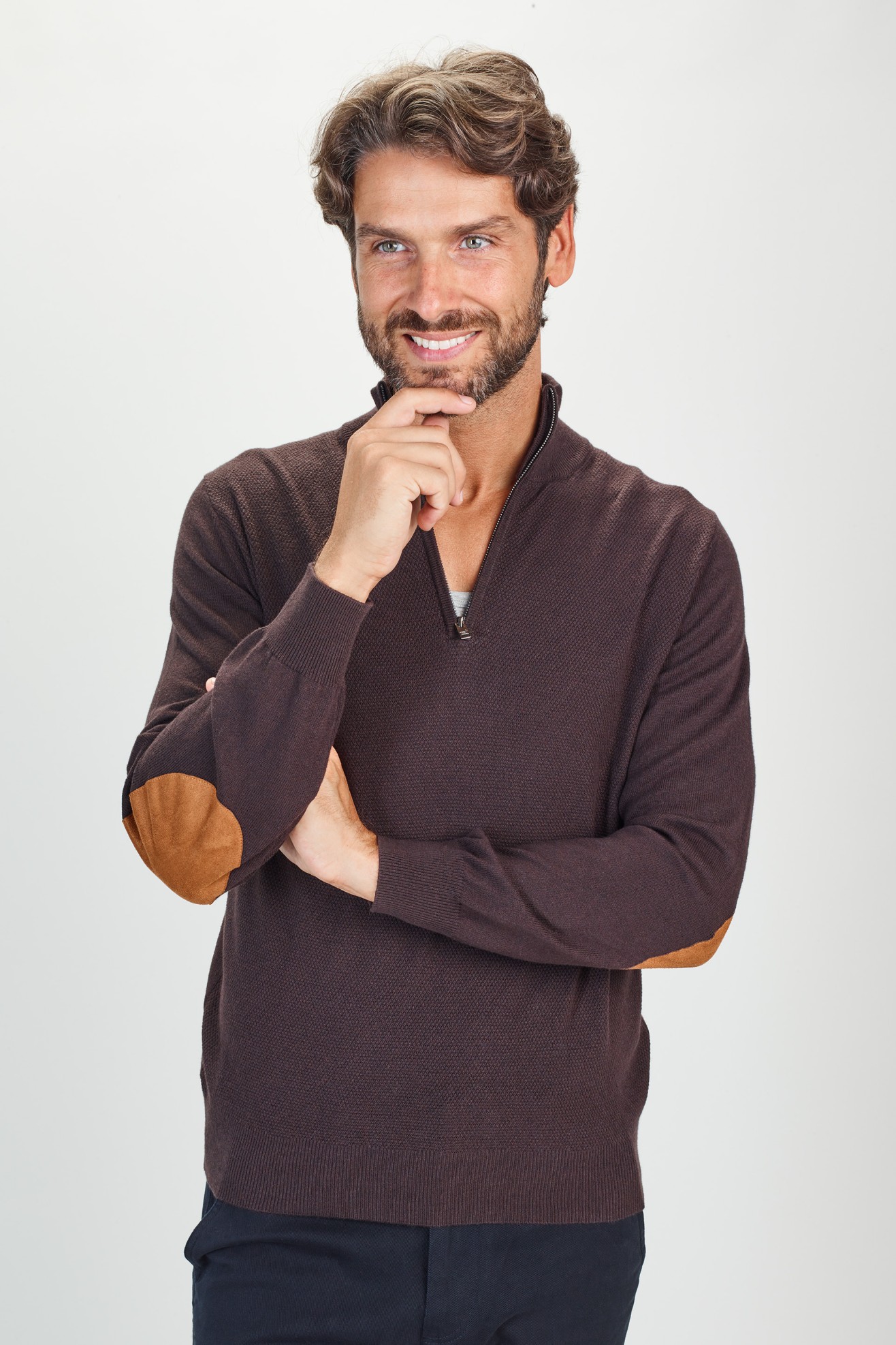 Polo manga comprida