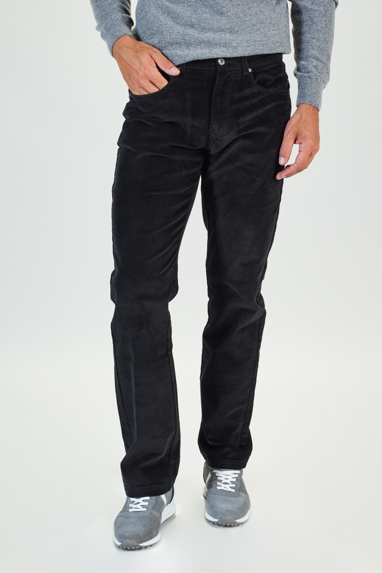 CALÇA 5 BOLSOS BOMBAZINE