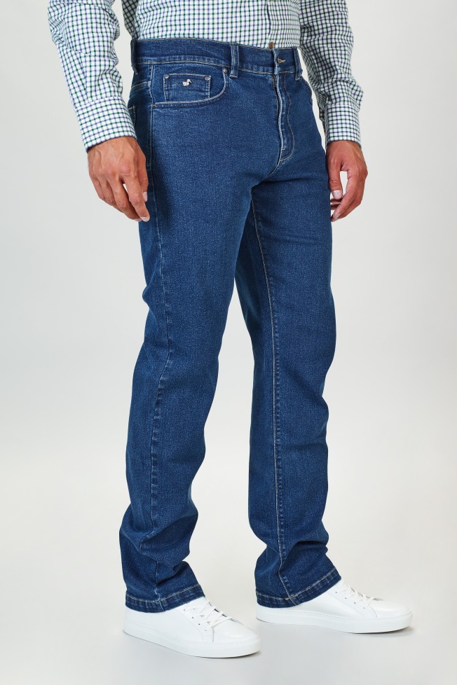Pantalón 5 Bolsillos Denim Pantalón 5 Bolsillos Denim