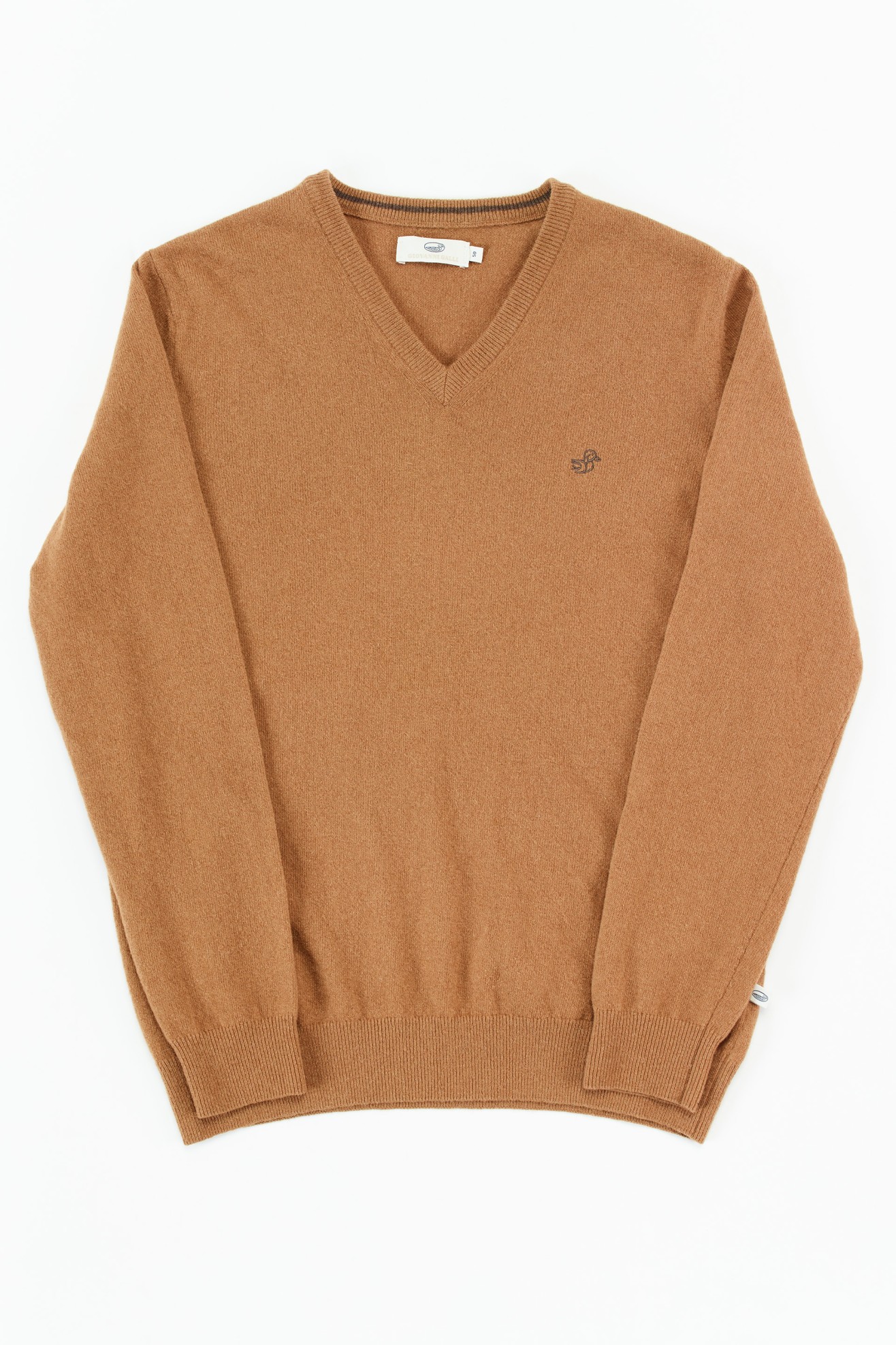 Pullover com decote em V