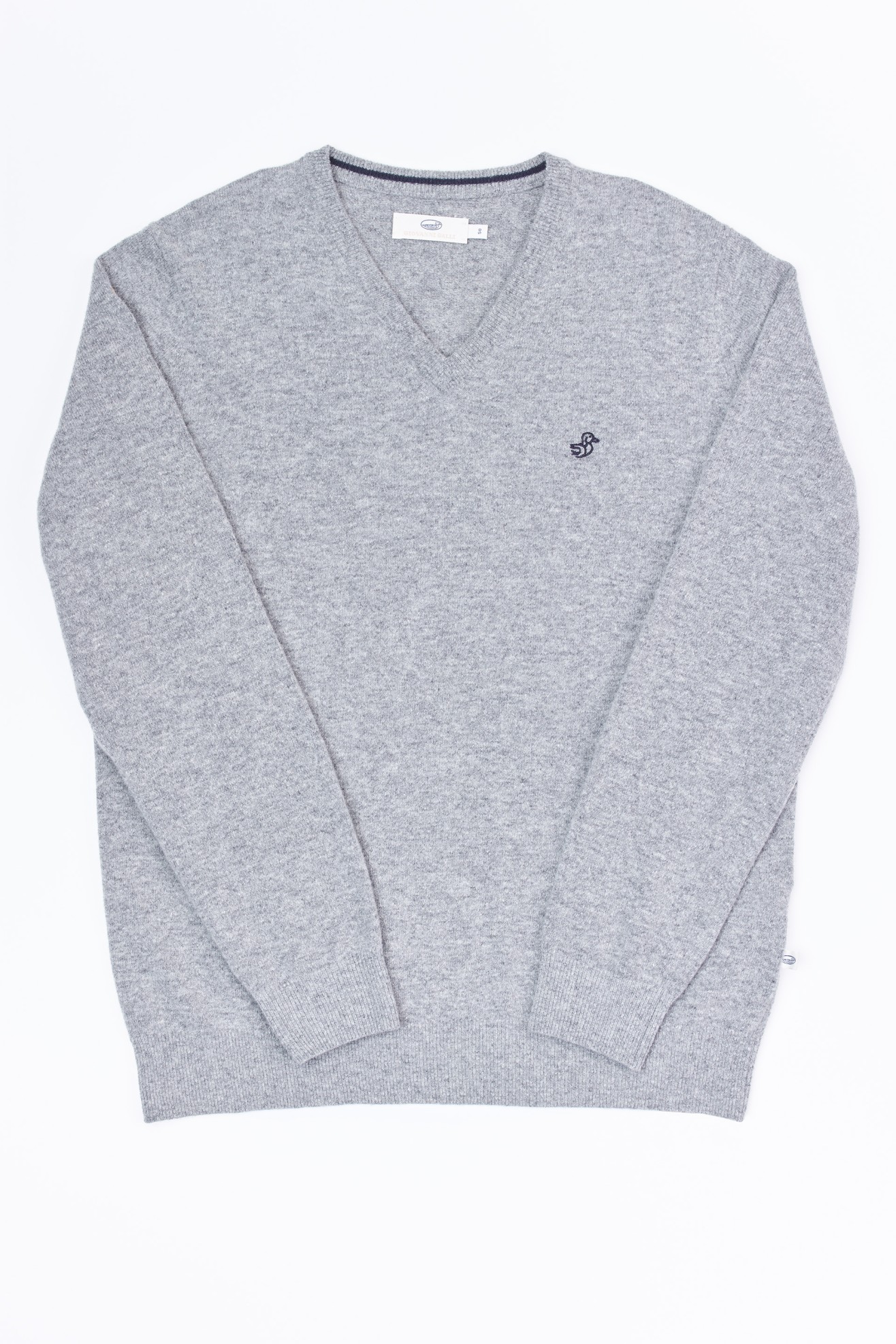 Pullover com decote em V
