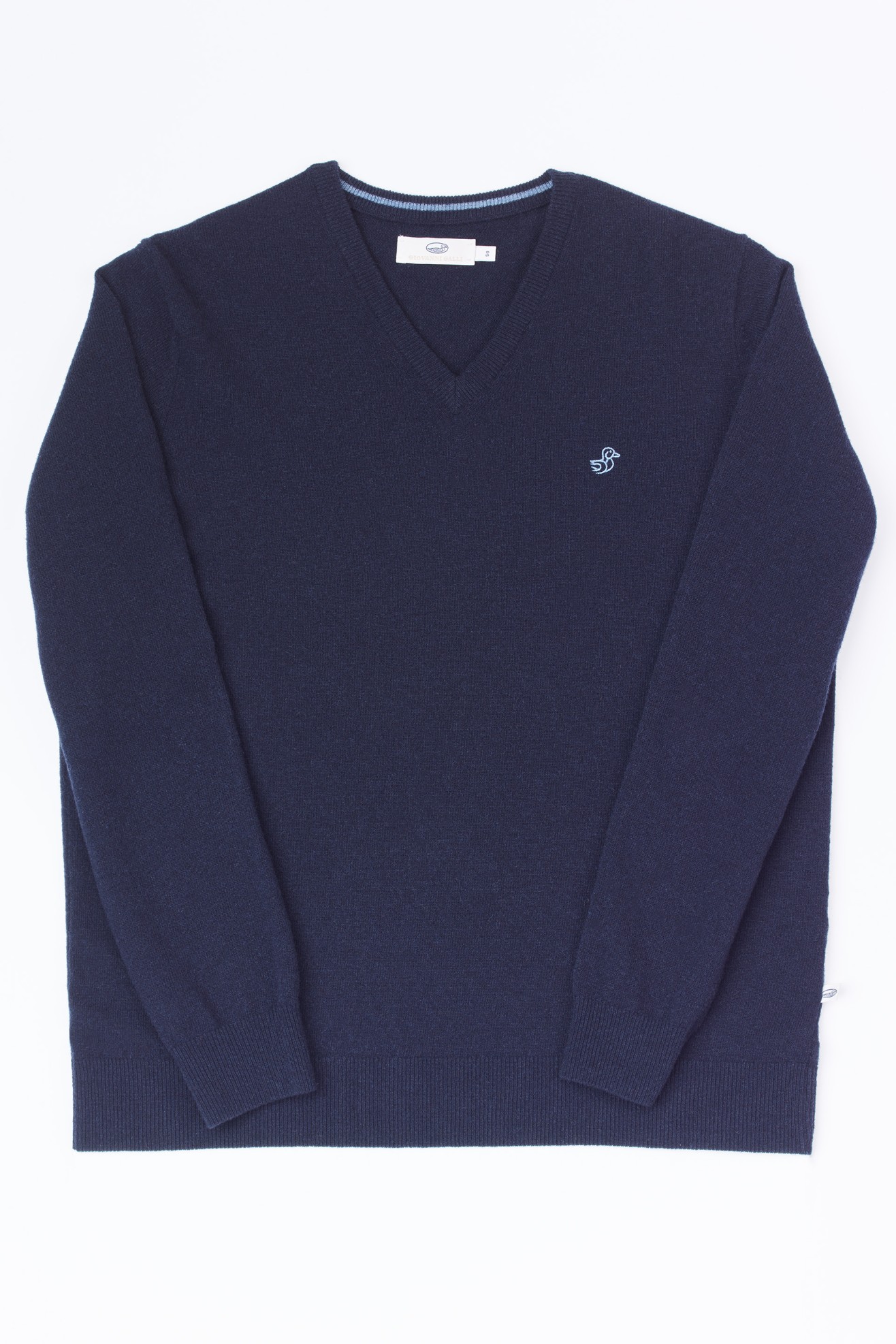 Pullover com decote em V