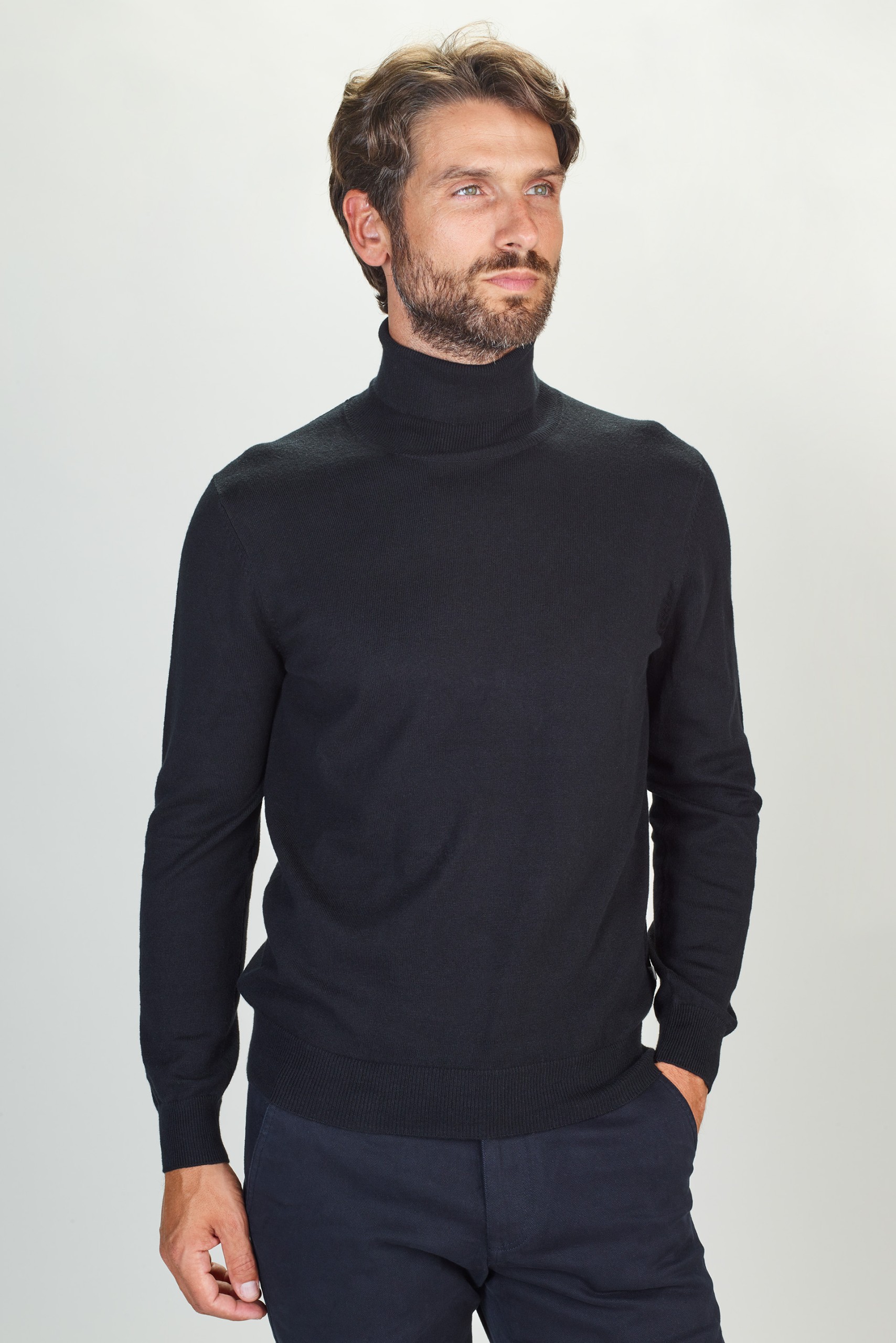 Jersey de cuello alto