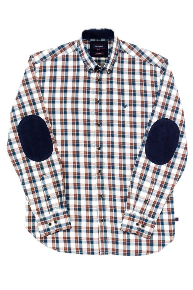 Camisa de cuadros regular fit Camisa de cuadros regular fit