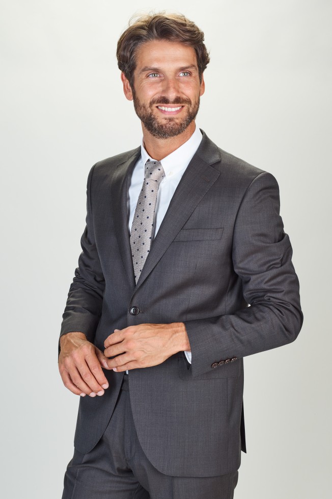 Fato clássico slim fit Fato clássico slim fit