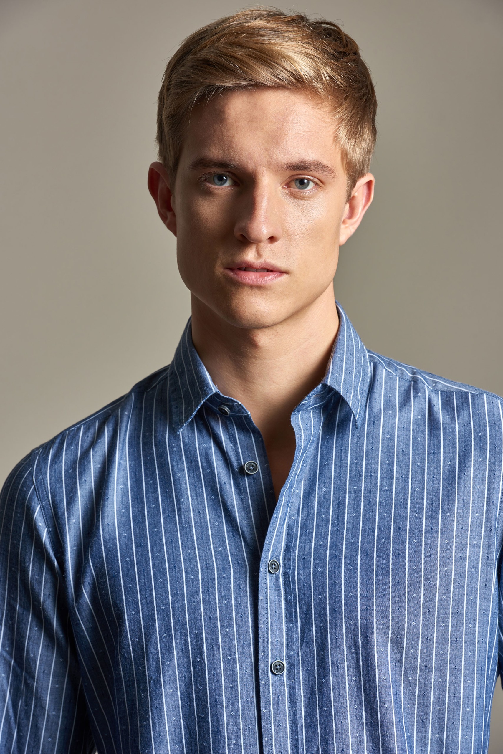 Camisa de rayas slim fit